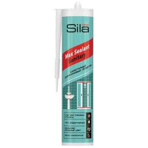 Герметик Sila PRO Max Sealant силиконовый санитарный Герметик Sila PRO Max Sealant силиконовый санитарный